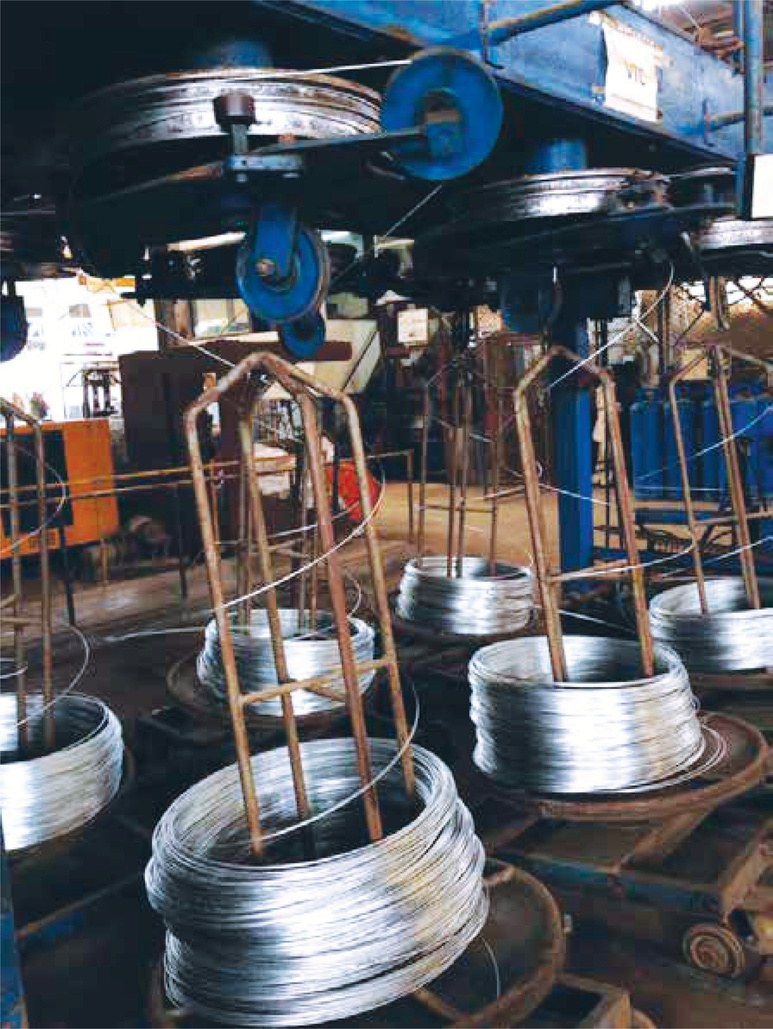 Wire drawing machinery
